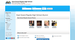 Desktop Screenshot of eastgrandrapidshighschool.org